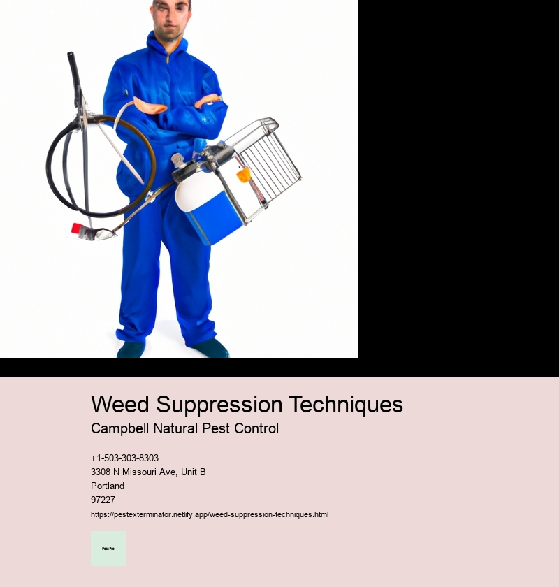 Weed Suppression Techniques